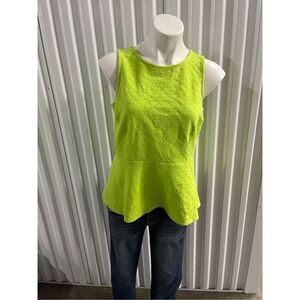 Crown & ivy top very bright green top